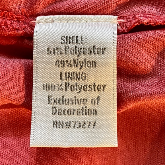 Lauren Conrad Peachy Pink Polka Dot Mesh  Party Cocktail Dress Size 12 - Picture 8 of 10